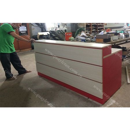 Quầy Lễ Tân Cao Giá Rẻ QLTC M02